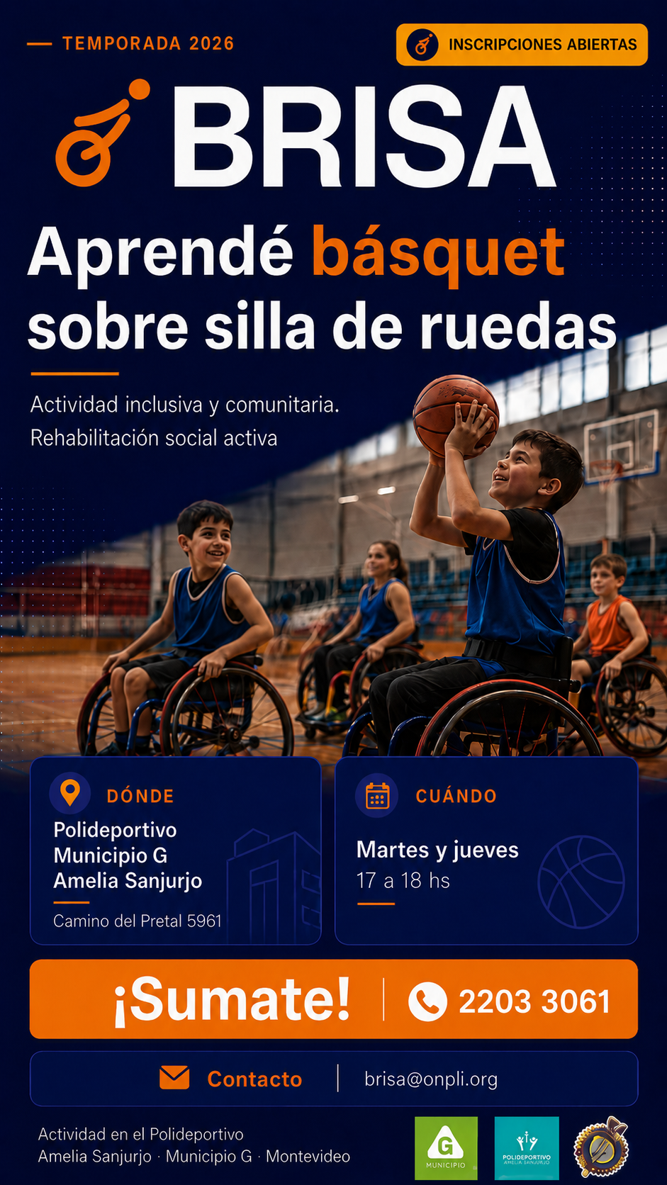 Afiche oficial de BRISA, temporada 2026